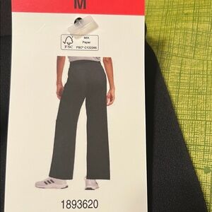 adidas Black Wide Leg Pants